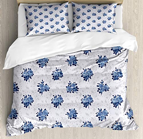 Dark Blue Pale Grey
