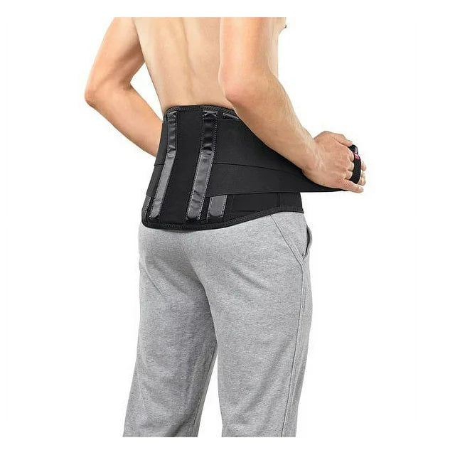 LUMBOSTYLE Back Support Belt - Adjustable Lumbar Brace for Pain Relief & Posture Correction - Ideal for Office Work, Driving & Heavy Lifting