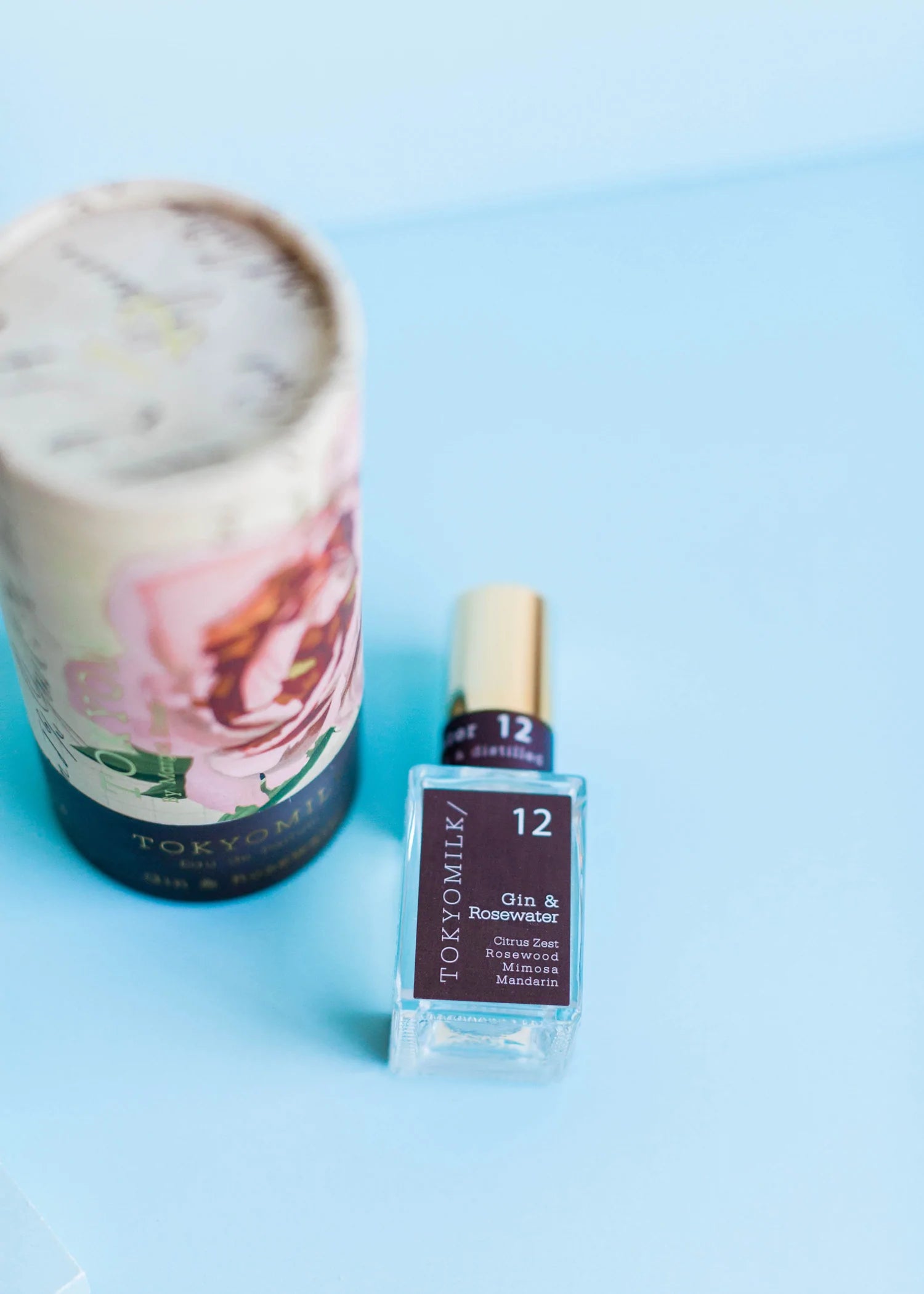 TokyoMilk No. 12 Gin & Rosewater Eau de Parfum - Floral Citrus Perfume for Women, Long-Lasting Fragrance for Date Night & Special Occasions