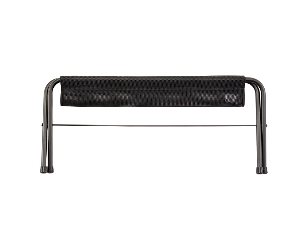 Snow Peak Mesh Folding Bench - Lightweight Portable Camping Chair for Outdoor Dining, Picnics & Backpacking - Foldable Storage Organizer for Camping Gear - Perfect for Beach, Hiking & RV Trips