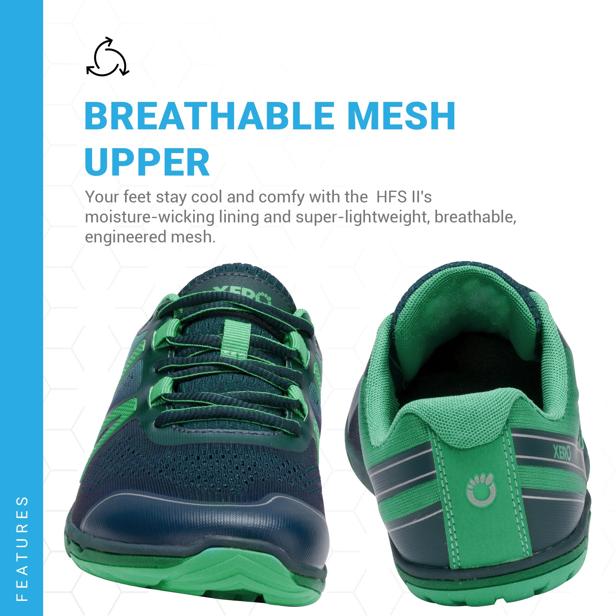 Xero Shoes Barefoot Running Shoes for Women - Minimalist, Zero Drop, Wide Toe Box Trail Running & Gym Workout Shoes | Lightweight & Flexible for Natural Movement | Perfect for Trail Running, Gym Training & Outdoor Activities