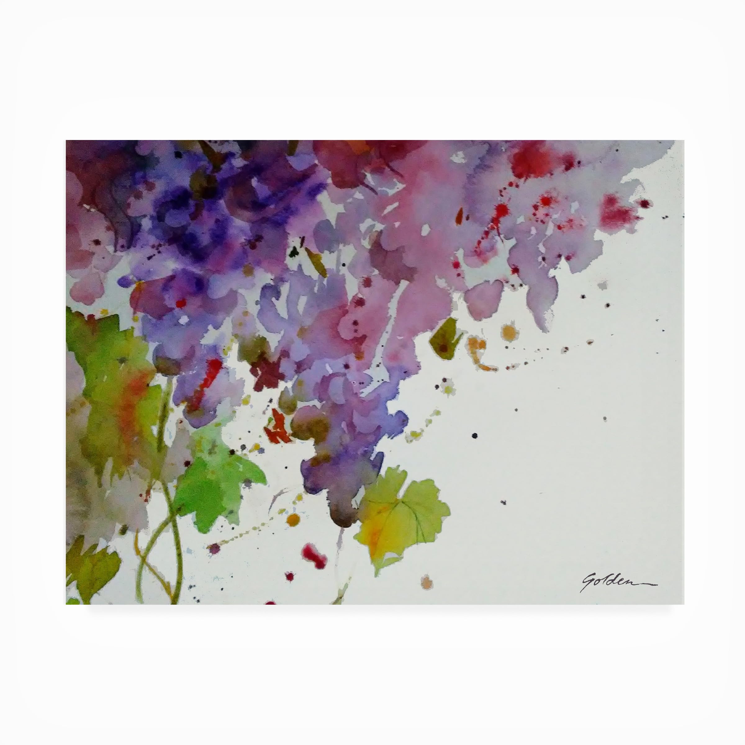 Sheila Golden 'Harvest I' Weatherproof Outdoor Wall Art - Farmhouse Decor for Patio, Garden & Porch
