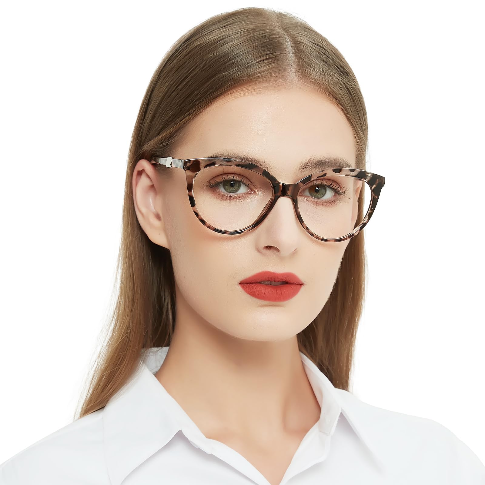 OCCI CHIARI Oversized Reading Glasses for Women - Fashionable Large Frame Readers with Lightweight Design - Perfect for Reading, Working, and Computer Use