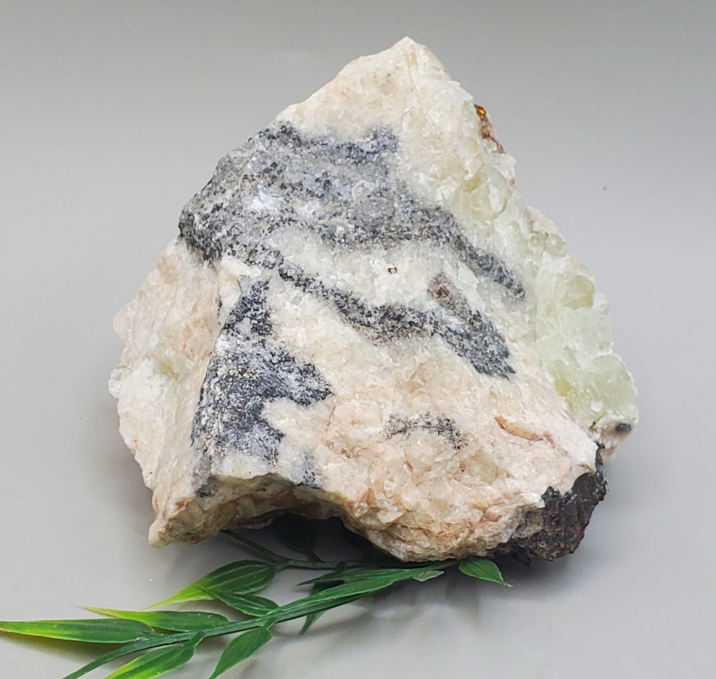 Natural Datolite Crystal Specimen - Rare Mineral Collection for Healing, Meditation & Home Decor