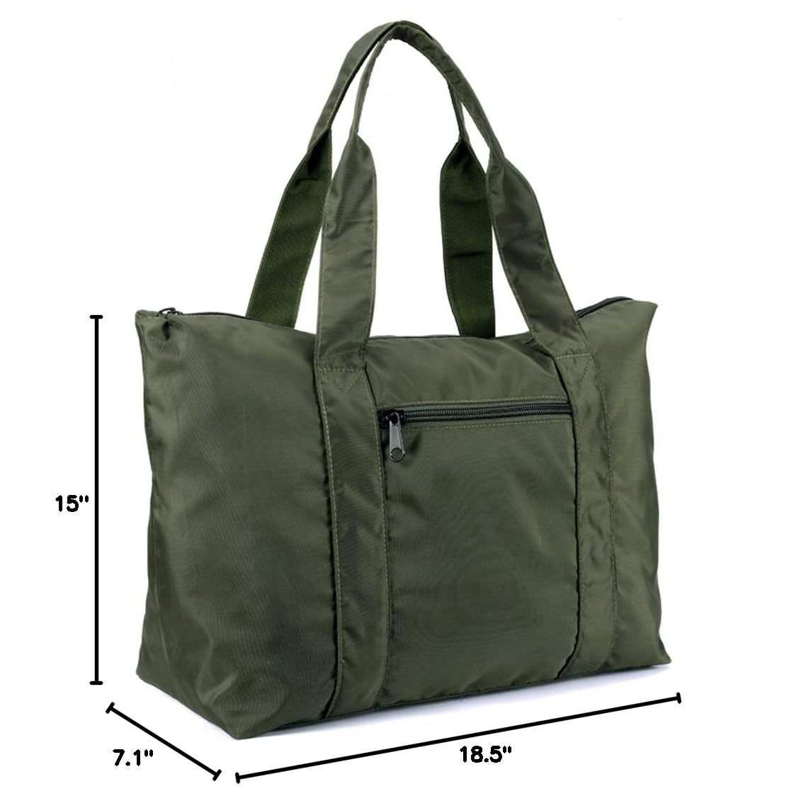 Lightweight Travel Duffle Bags - Packable Luggage & Tote Bag for Gym, Weekend Trips & Airplane Carry-On | Water-Resistant & Foldable