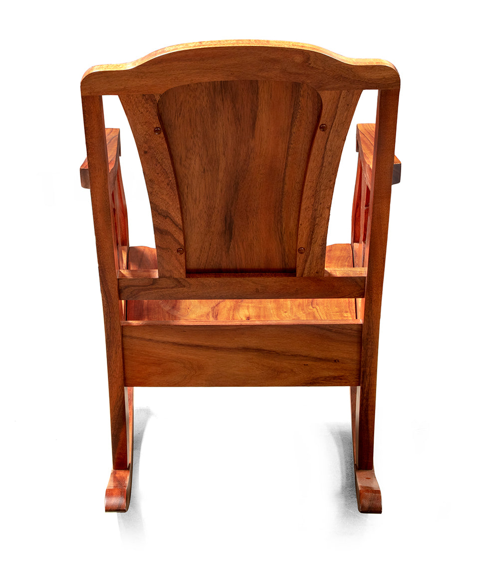 Premium Solid Wood Rocking Chair - Comfortable Handcrafted Rocker for Nursery, Porch & Living Room - Perfect for Relaxing, Nursing & Reading