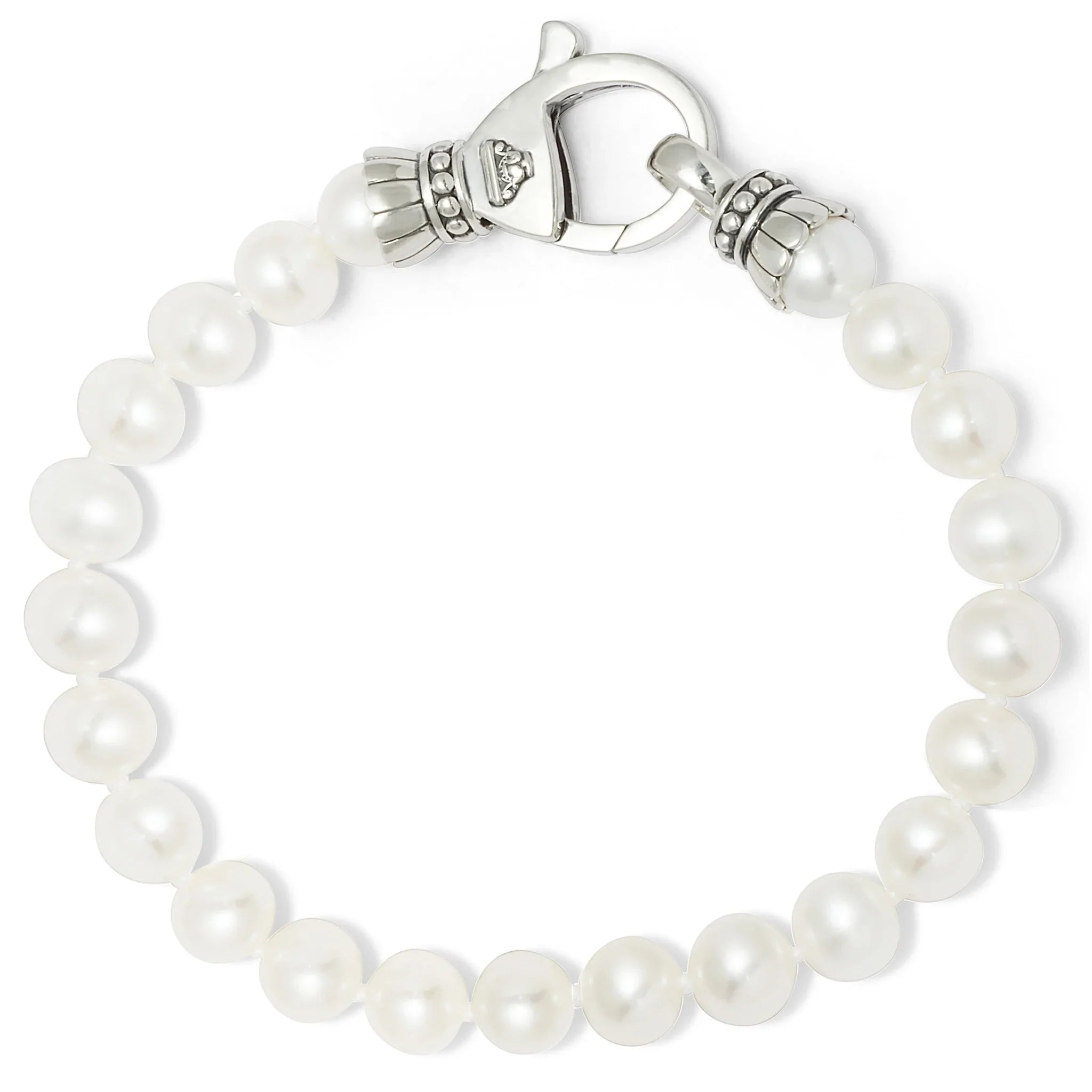 Elegant Pearl Bracelet for Women - Classic White Freshwater Pearl Jewelry Gift for Her - Perfect for Weddings, Parties & Everyday Wear