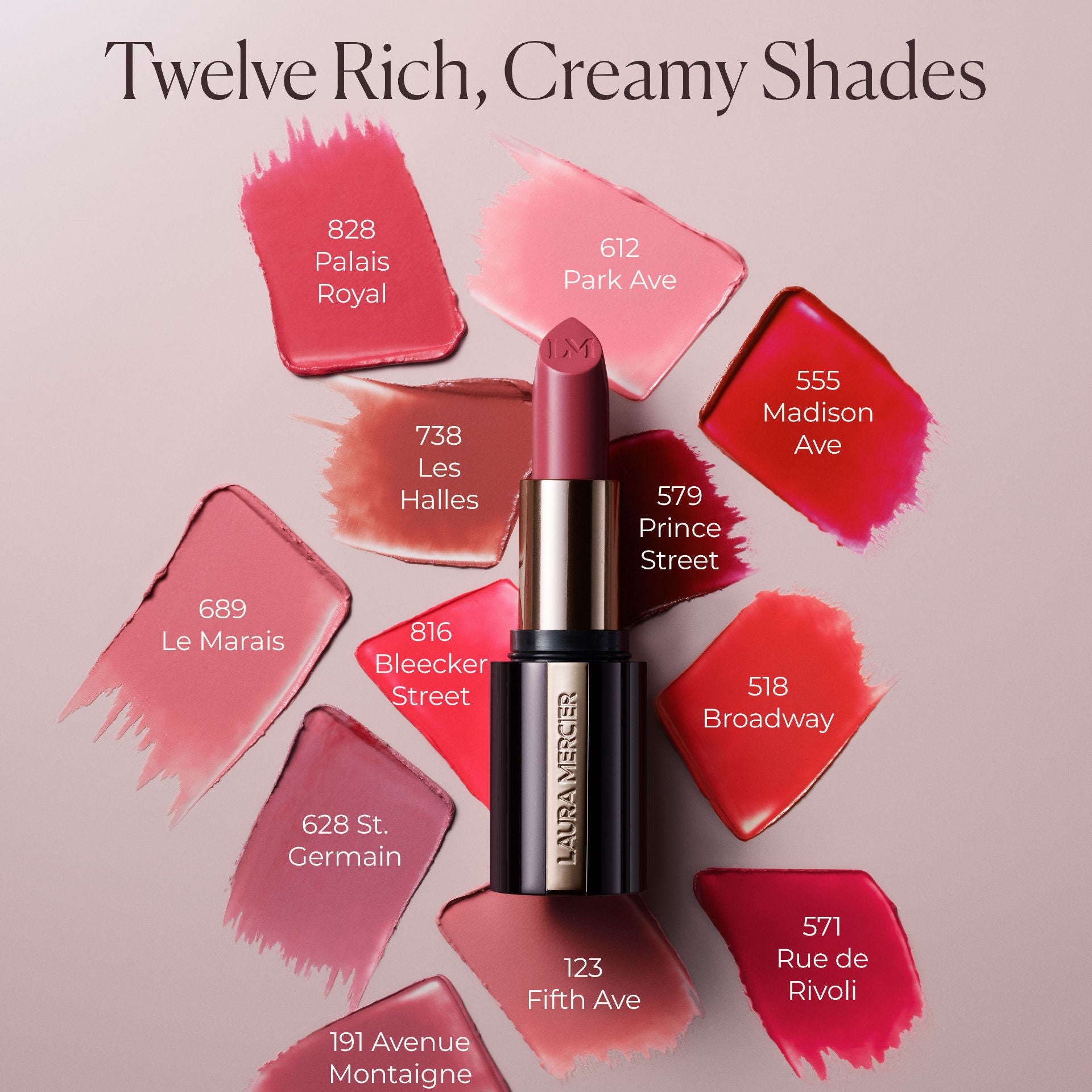 Luxury Caviar Hydra Crème Lipstick - Long Lasting Hydrating Lip Color with Vitamin E - Perfect for Daily Wear, Date Night & Special Occasions