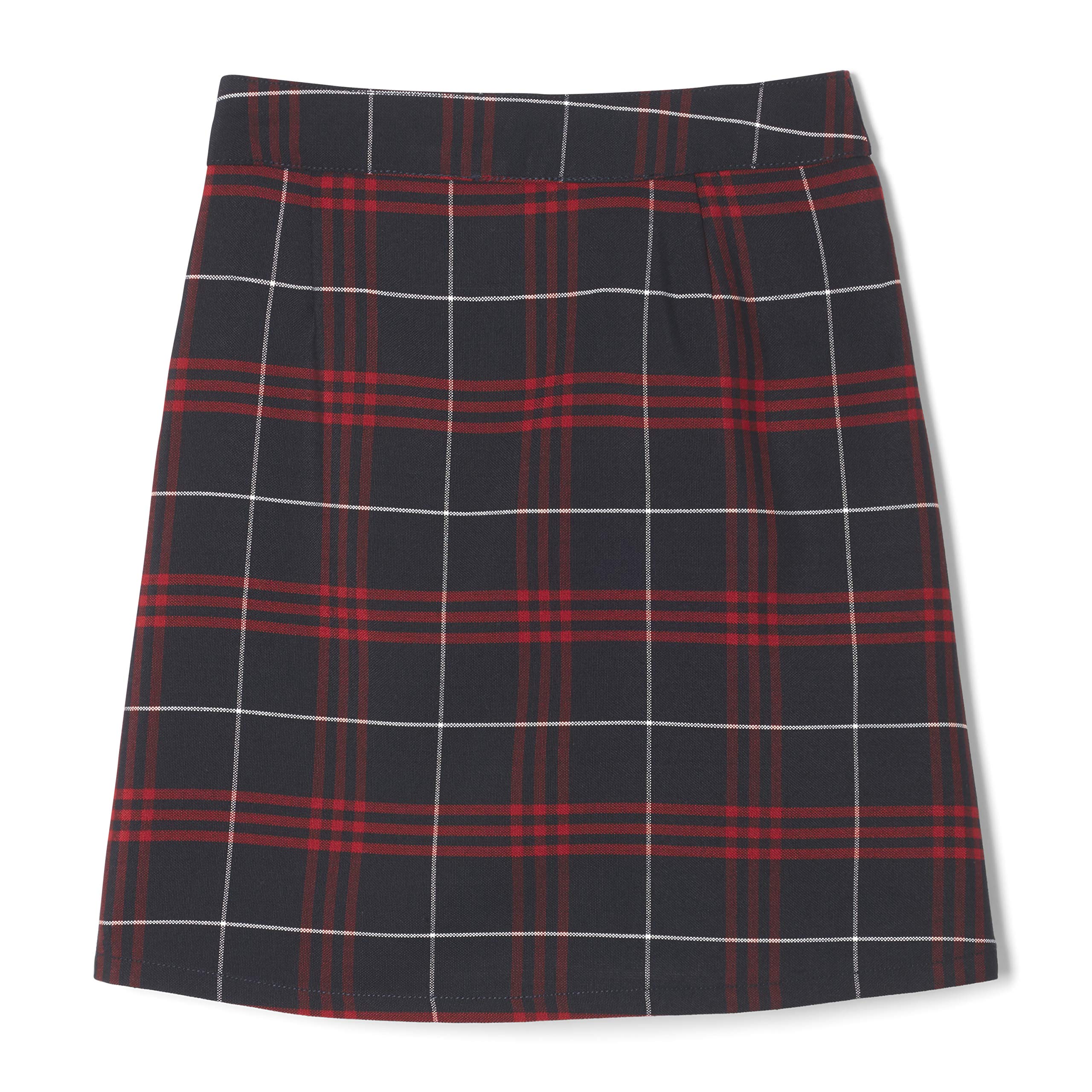 French Toast Girls' Adjustable Waist Pleated-Front Scooter Skirt - Perfect for School Uniforms, Playdates & Casual Outfits