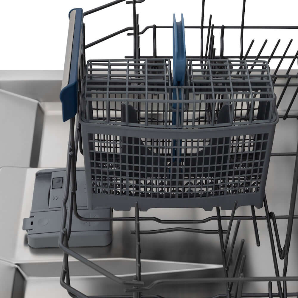 ZLINE Autograph Edition 24 Inch Built-In Dishwasher - Tallac Series with 3rd Rack, Top Controls & Tall Tub - Custom Panel Ready Matte Black Handle (51dBa) - Perfect for Modern Kitchens & Open Concept Homes