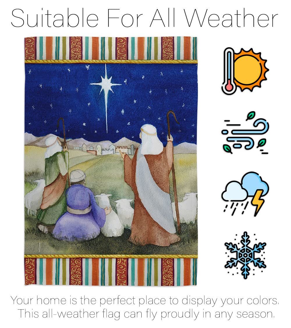 Christmas Nativity Flags Set - 28