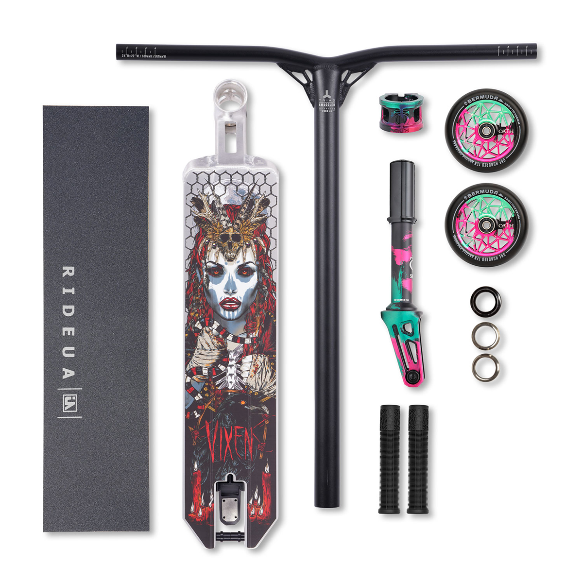 Triad Park Custom Pro Scooter - High Performance Freestyle Scooter for Kids & Adults - Perfect for Street Tricks, Park Riding & Stunt Performances