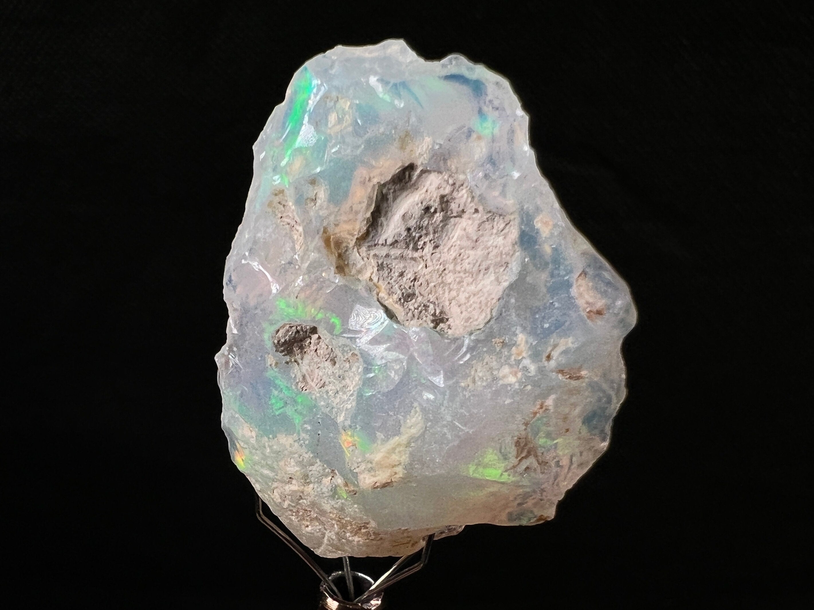 Premium 4A XL Welo Opal Raw Crystal - Natural Cutting Grade Ethiopian Opal, October Birthstone for Jewelry Making & Gem Collectors (Perfect for Rings, Necklaces & Healing Crystal Displays)