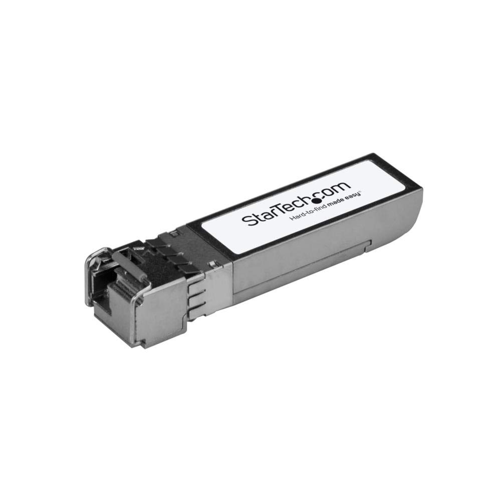 StarTech.com MSA Compliant 10GBASE-BX SFP+ Module - 10G BiDi Single Strand Fiber Optic Transceiver - LC Connector 20km Range for High-Speed Ethernet Networks - Ideal for Data Centers, Enterprise Networks & Telecom Applications (SFP-10GB-BX-U-20-ST)