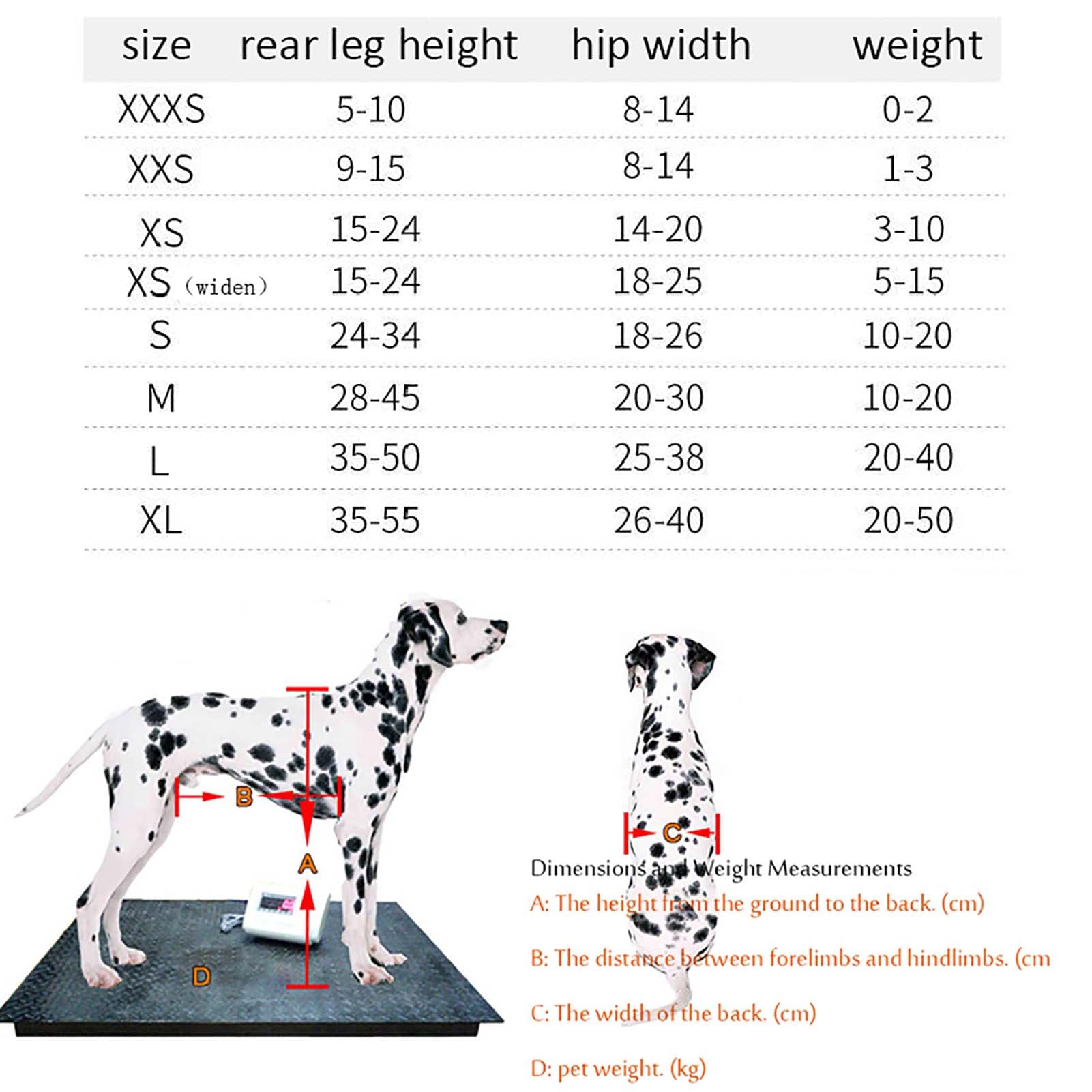 Pet Wheelchair for Disabled Dogs - Adjustable 4-Wheel Support for Front & Rear Limb Injuries - Mobility Aid for Paralyzed & Injured Pets - Ideal for Rehabilitation & Daily Use