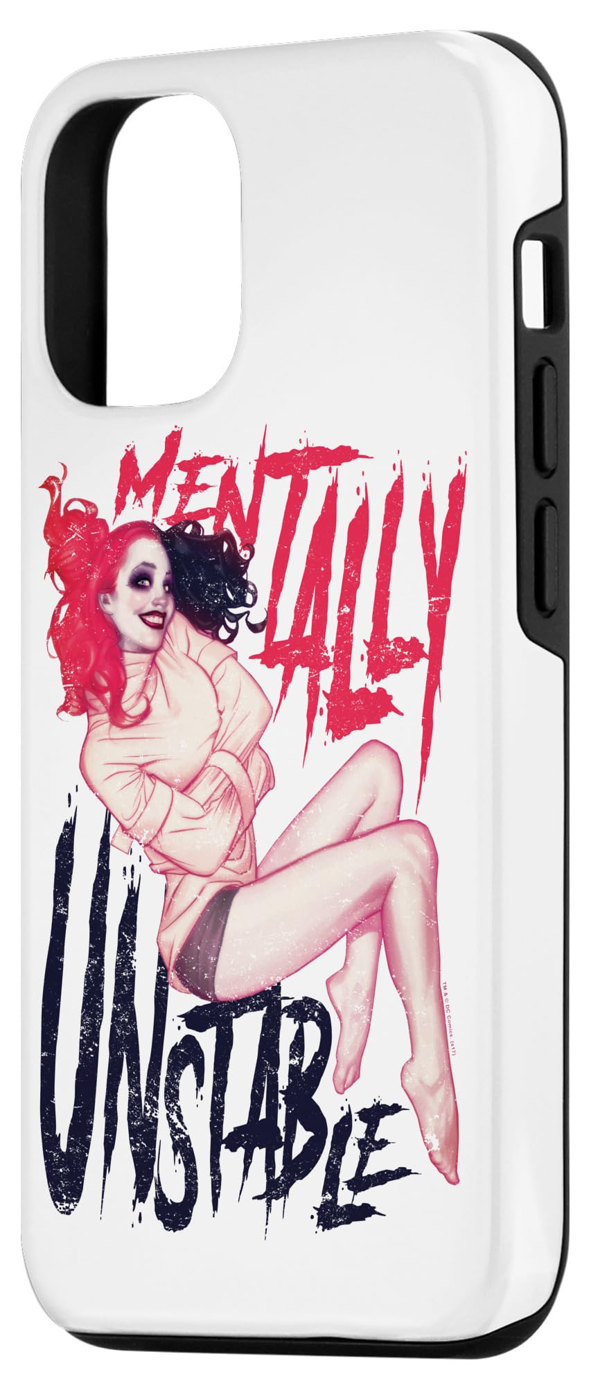 Harley Quinn Themed iPhone 12/12 Pro Shockproof Case - Trendy Protective Cover for Daily Use, Travel & Cosplay