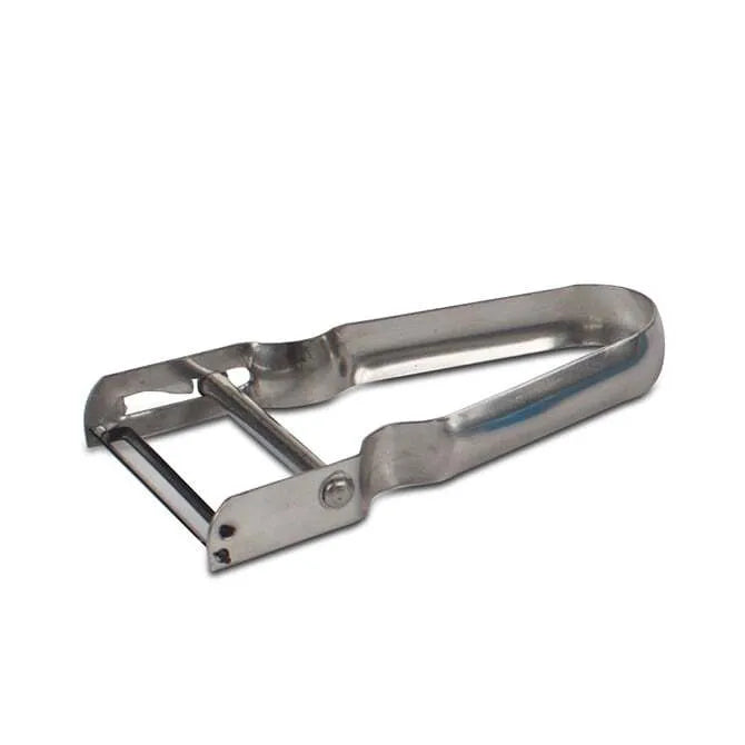 Premium Stainless Steel European Style Vegetable Peeler - Ergonomic Design for Effortless Peeling, Perfect for Potatoes, Carrots, Apples & More - Ideal for Home Kitchens & Professional Chefs