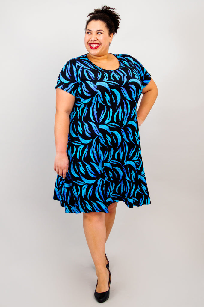 Callie Dress - Stylish Women's Bamboo Dress in Cubana Print | Perfect for Summer Outfits, Beach Vacations & Casual Wear