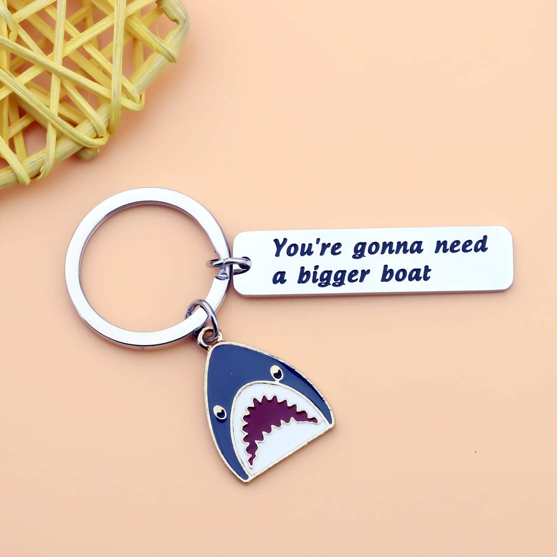 SEIRAA Shark Jewelry Keychain - 