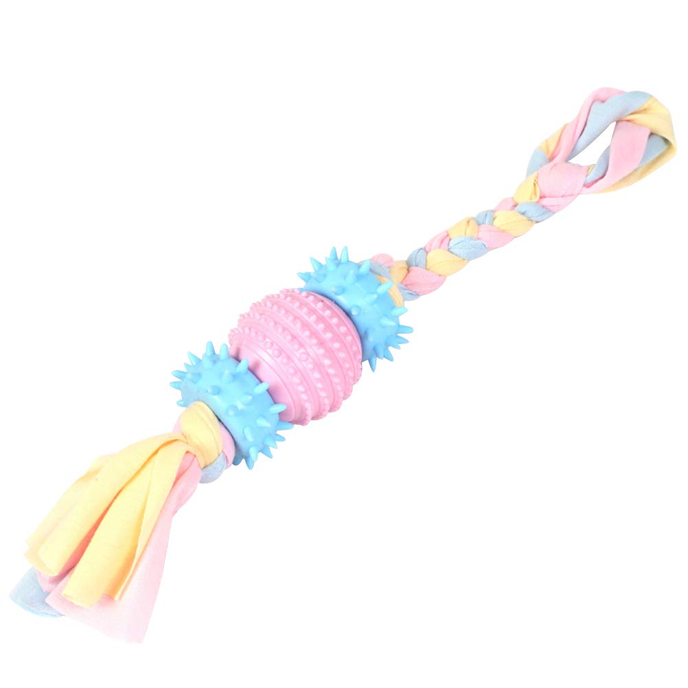 1pc Durable Dog Chew Toy - Dogman Cotton Rope Toy for Biting, Playing & Education | Pet Supplies Handle for Training & Indoor/Outdoor Fun