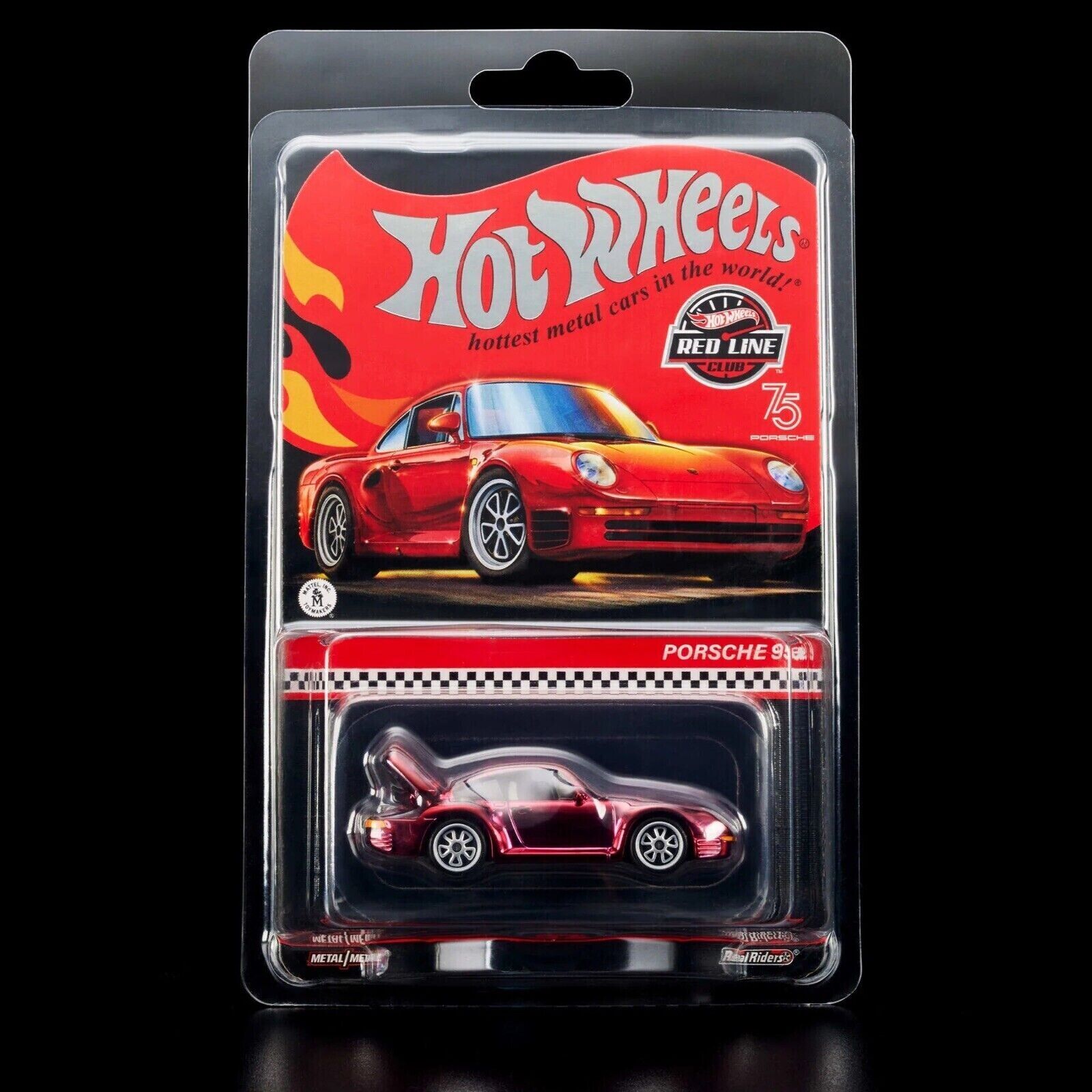 2023 Hot Wheels RLC Exclusive 1/64 Scale 1986 Porsche 959 Die-Cast Model Car - Limited Edition Collectible for Display & Racing Scenes