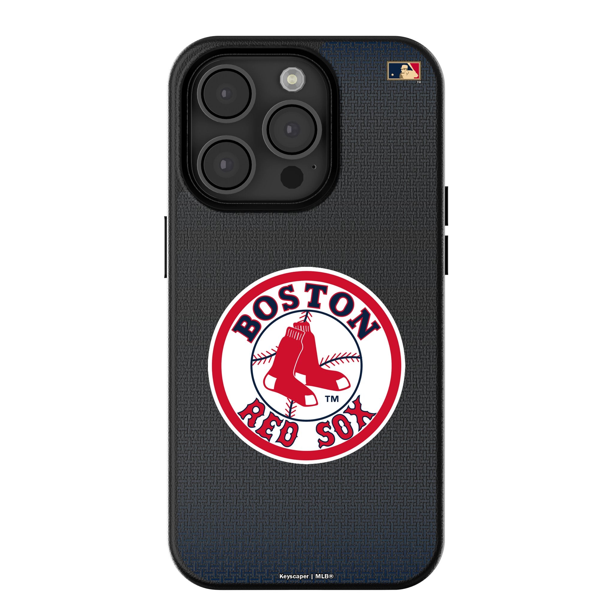 Boston Red Sox 1976-2008 Cooperstown Collection Linen MagSafe Compatible Phone Case for iPhone 14/13/12 Pro Max - Vintage Baseball Fan Gift for Game Day & Everyday Use