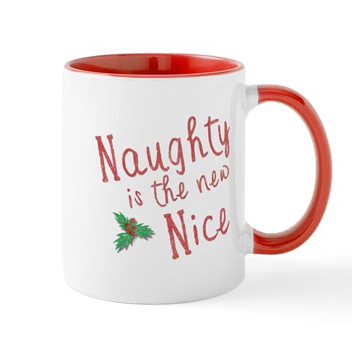 White/Red Inside - Naughty Is The New Nice Mug