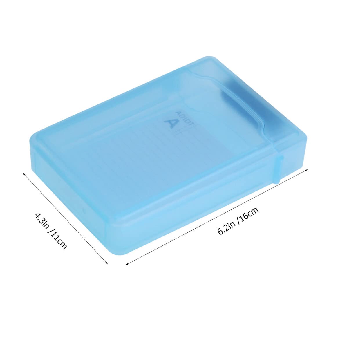 HEMOTON 10-Pack Hard Drive Protective Cases - Durable Portable Storage Organizer for HDD, SSD & USB Flash Drives - Perfect for Computer Accessories, Desktop Organization & Travel Storage