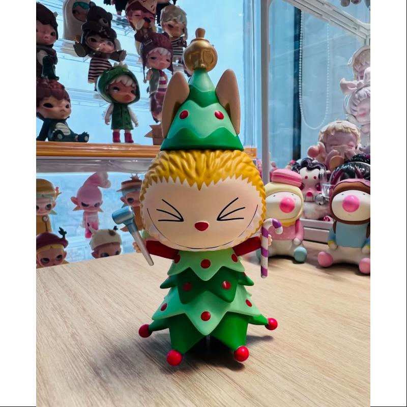 Labubu The Monsters Let's Christmas Series Christmas Tree - Cute Collectible Vinyl Figure for Holiday Decor, Gift & Display - Perfect for Xmas Tree Topper, Shelf Decor, Office Desk & Party Centerpiece
