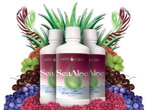 Nature’s Liquids SeaAloe Liquid Whole Food Multivitamin & Mineral Supplement with Aloe Vera, Sea Vegetables & Pau D’Arco - Supports Digestion, Immunity & Thyroid Function - 32oz (3-Pack) - Perfect for Daily Wellness, Detox & Energy Boost