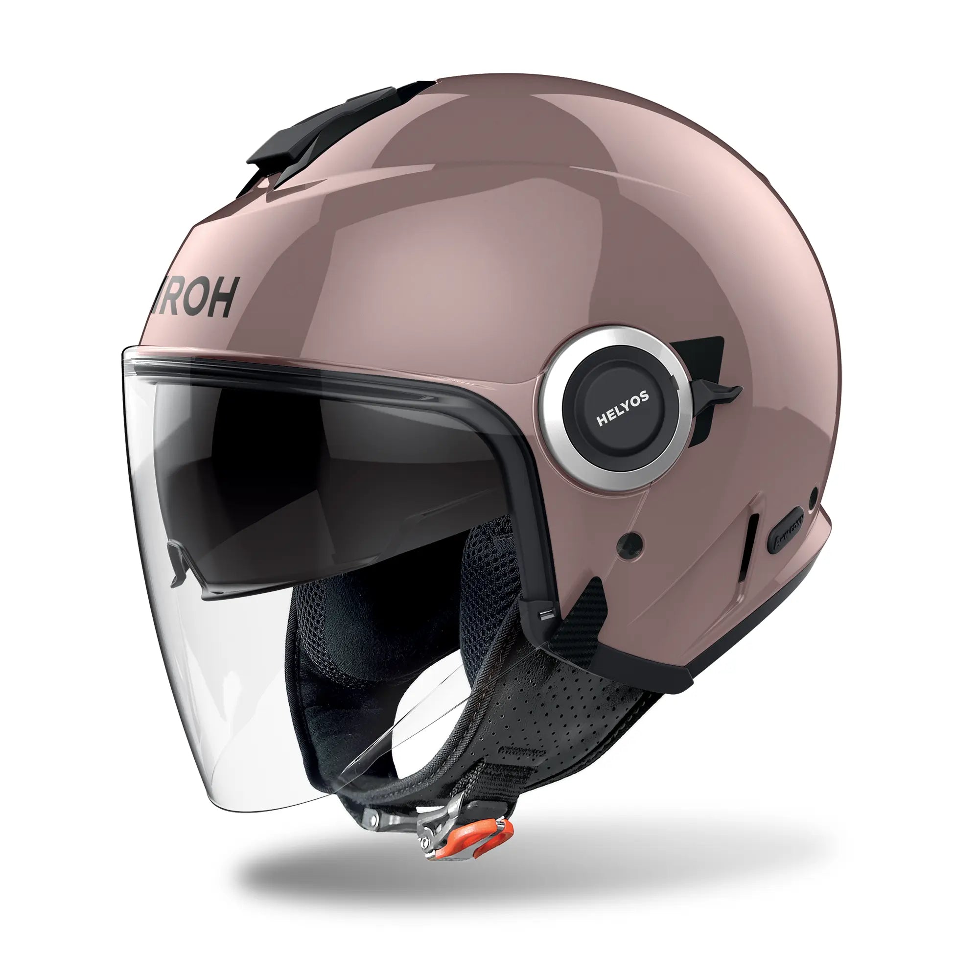 Airoh Helyos Metallic Rose Motorcycle Helmet - Lightweight & DOT Certified for Street Riding & Racing - Perfect for Urban Commute & Track Days