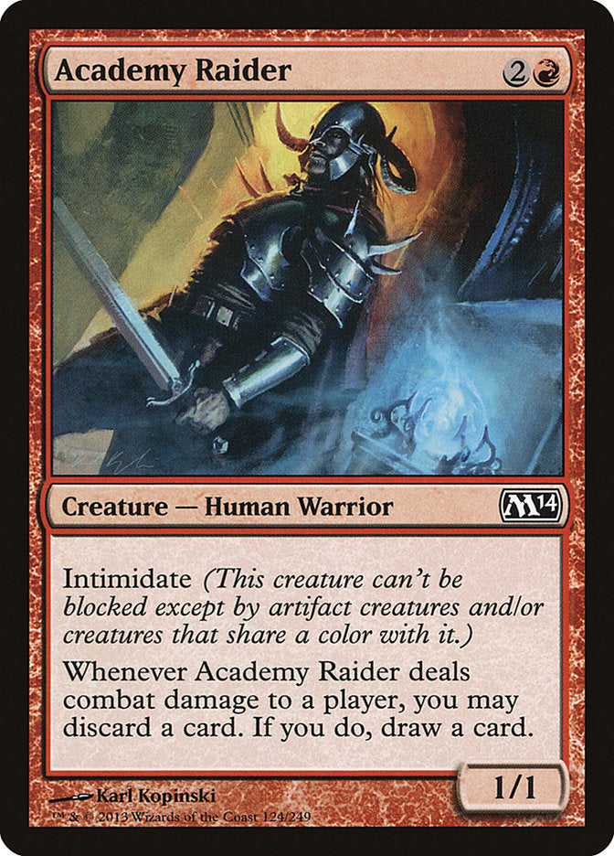 Magic 2014 Academy Raider - MTG Trading Card Game - Perfect for Commander, Modern & Casual Play