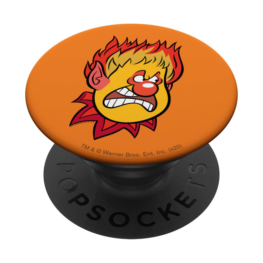 Heat Miser PopSockets Standard PopGrip - The Year Without a Santa Claus Collectible - Swappable Phone Grip & Stand for iPhone, Samsung & Smartphones - Perfect for Christmas Gifts & Holiday Decorations