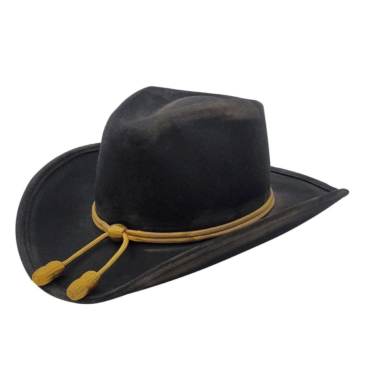 Stetson Men's Fort Crushable Wool Cowboy Hat with Leather Hatband - Western Style, Outdoor, Rodeo & Ranch Wear for Men