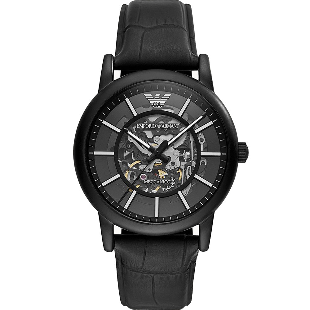 Emporio Armani AR60008 Automatic Watch for Men - Luxury Stainless Steel Chronograph with Date Display | Perfect for Business, Formal Events & Everyday Wear