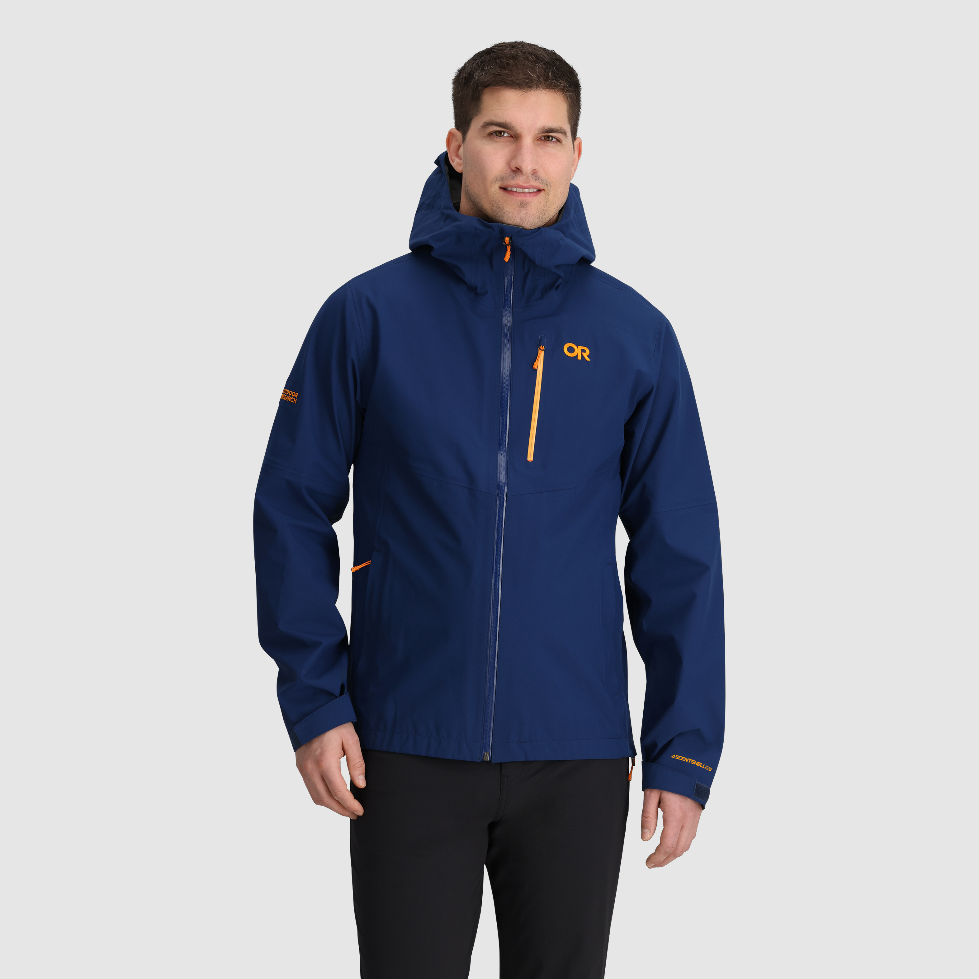 Men's Foray 3L Waterproof Rain Jacket - Lightweight Hiking & Outdoor Windbreaker for Camping & Travel