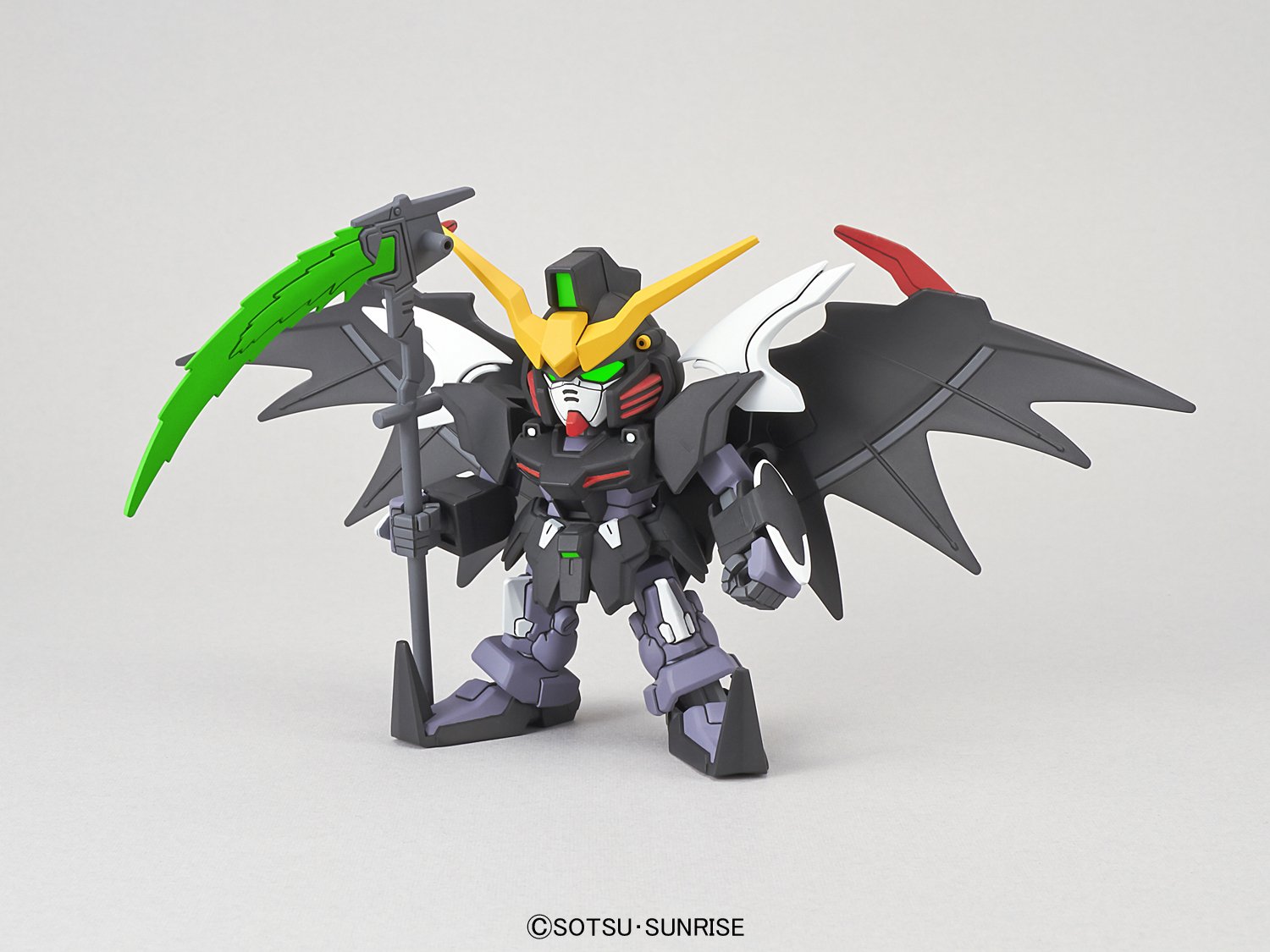 Bandai Hobby SD EX-Standard Gundam Deathscythe Hell EW Action Figure - Gundam Wing Endless Waltz Model Kit for Collectors & Display | Perfect for Anime Fans, Gundam Enthusiasts & Home Decor