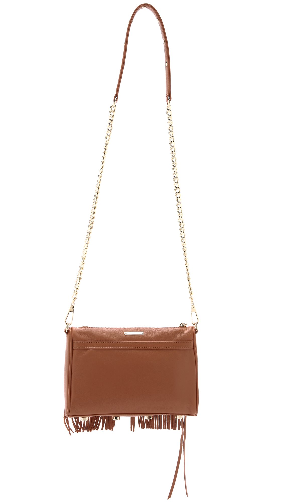 Rebecca Minkoff Fringe Mini Mac Crossbody Bag - Stylish Leather Shoulder Purse for Women, Perfect for Everyday Use, Parties & Travel