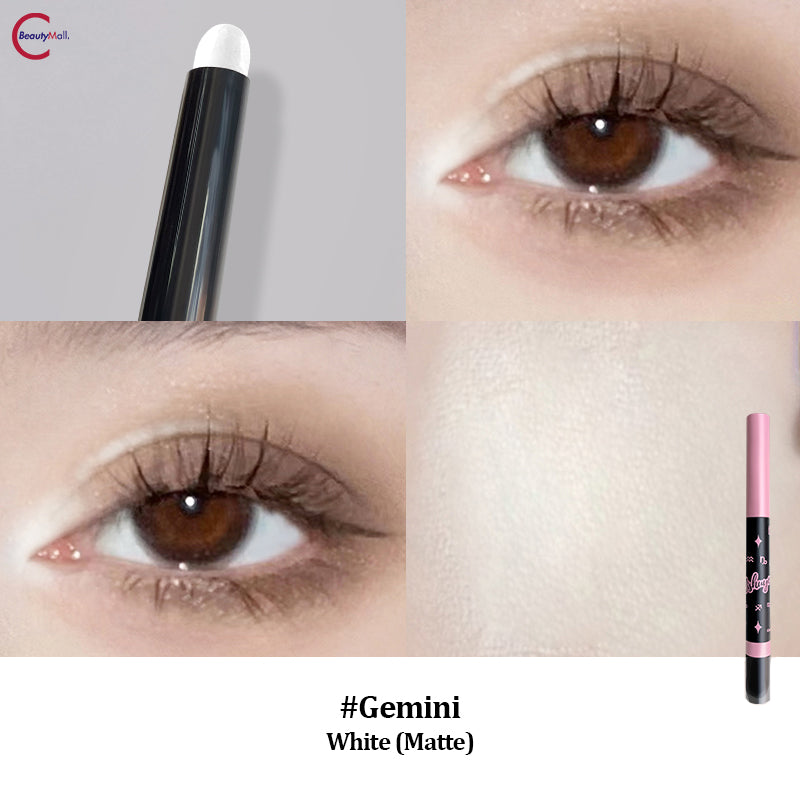 Lishu Constellation Dual Ended Eyeshadow Stick - Waterproof & Long Lasting Eye Makeup for Day & Night - Perfect for Parties, Weddings, and Everyday Glam