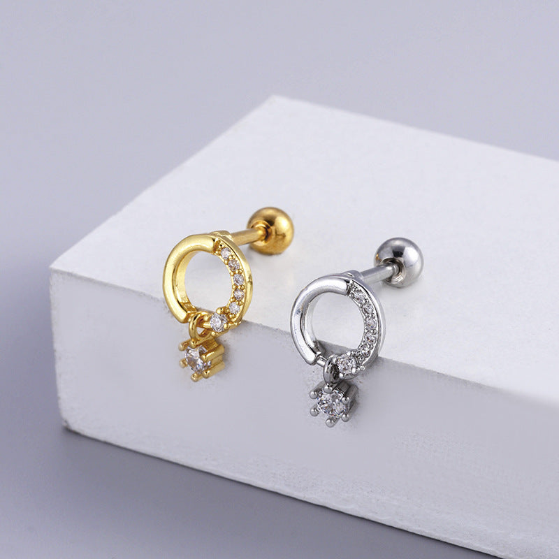 16G Surgical Steel Cartilage Earrings - Bowknot, Heart & Tiny Conch Studs with Ball Back | Hypoallergenic Body Jewelry for Women | Perfect for Daily Wear, Parties & Gifts