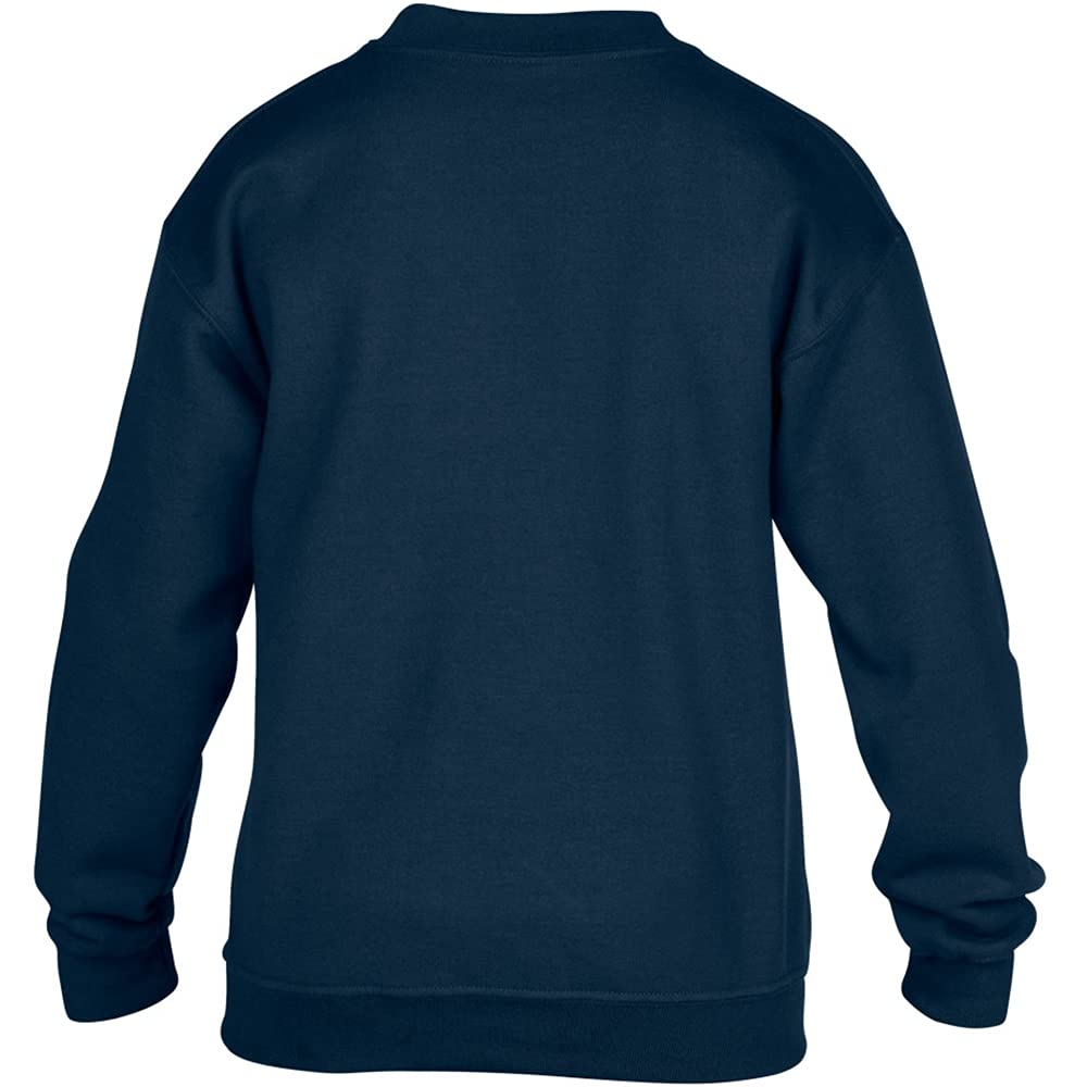 Gildan Heavy Blend Crewneck Sweatshirt for Boys - Soft Cotton Pullover Hoodie for Kids, School, Sports & Casual Wear