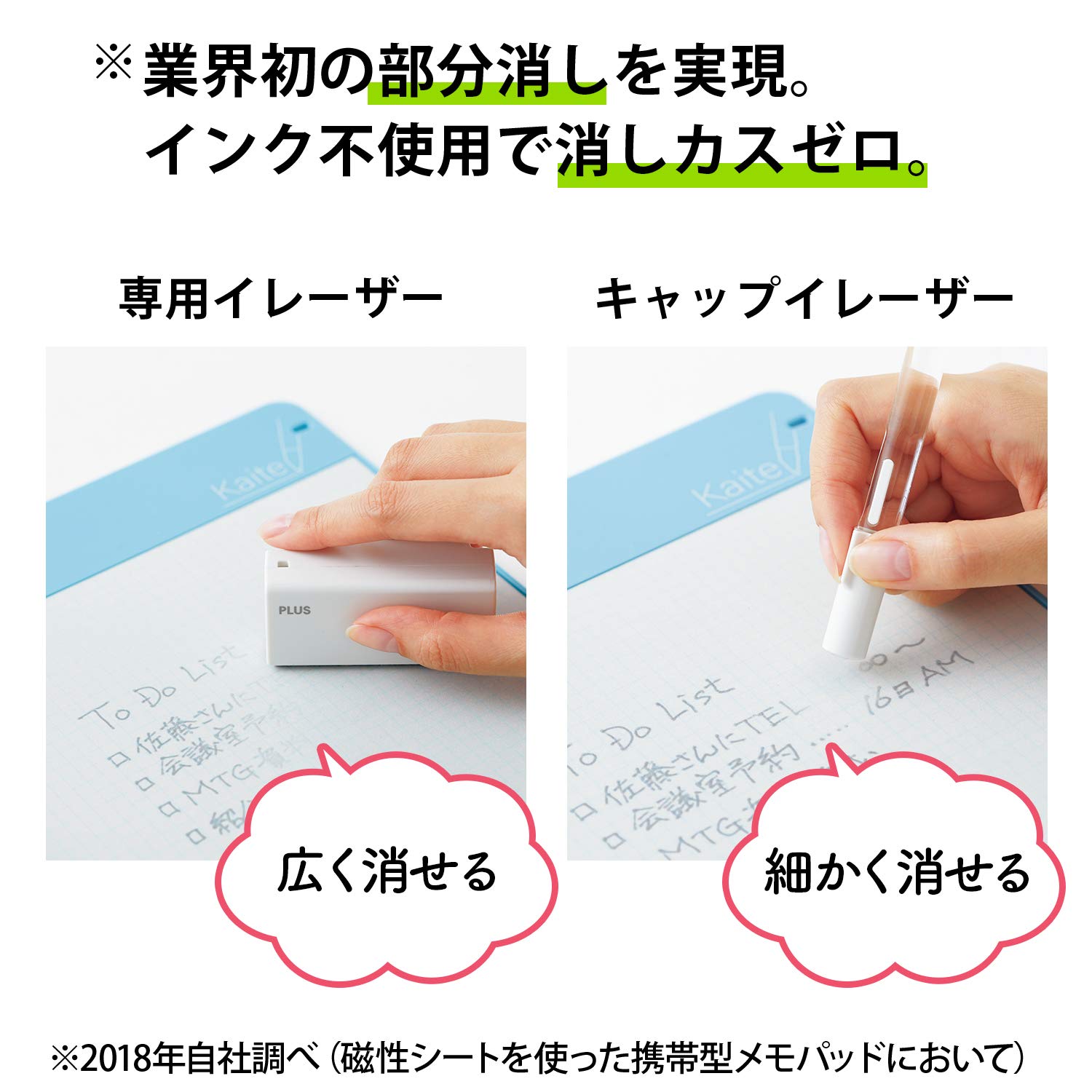 Plus KA-202G-JP 428-540 Memo Pad Clean Note Kaite 2 A4 Grid Notebook - 100 Sheets Grid Paper for Office, School & Home Organization | Perfect for Note Taking, Journaling & Planning