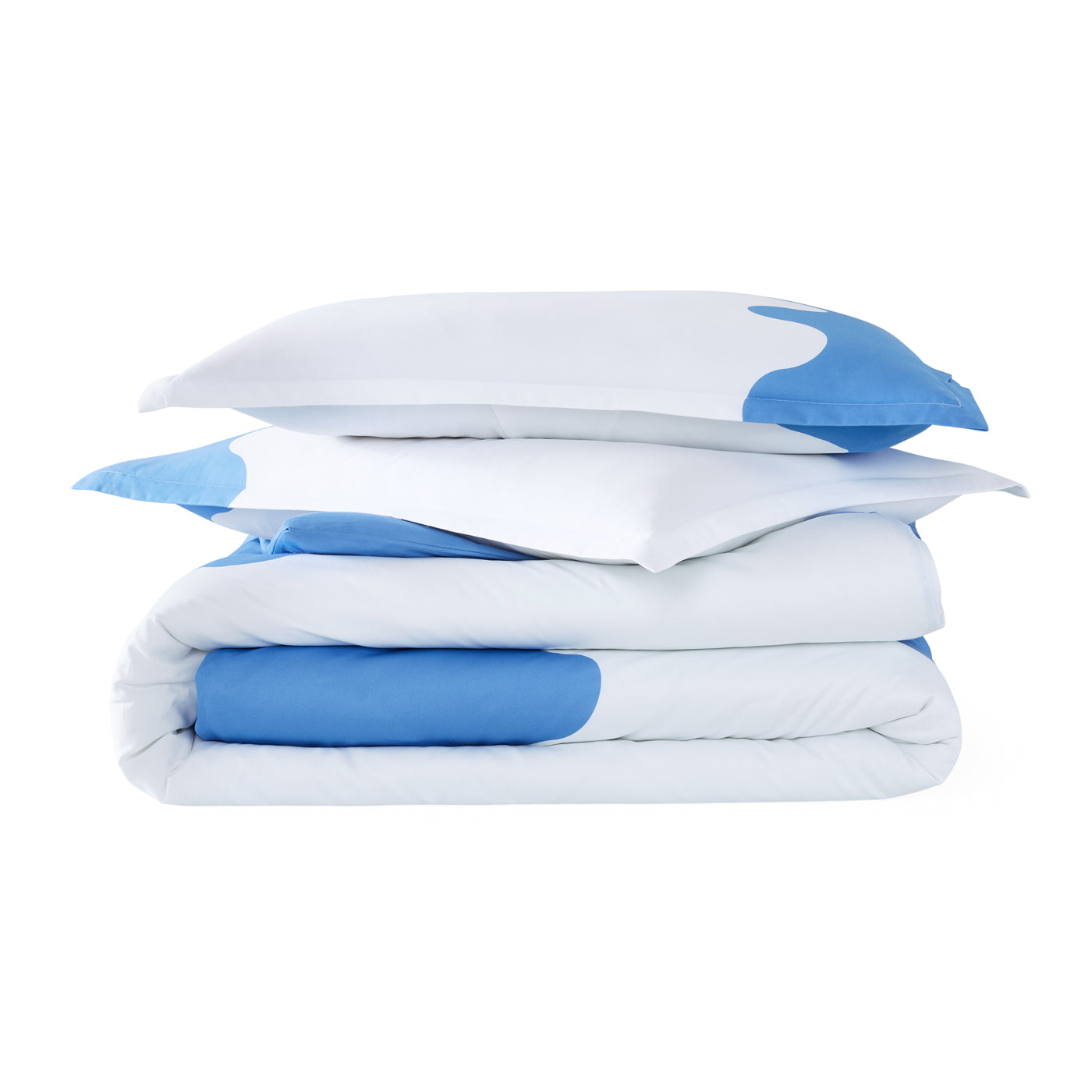 Premium Ripple Supima Cotton Standard Pillow Sham - Soft & Breathable Bedding for Comfortable Sleep - Perfect for Master Bedroom, Guest Room & Hotel Decor