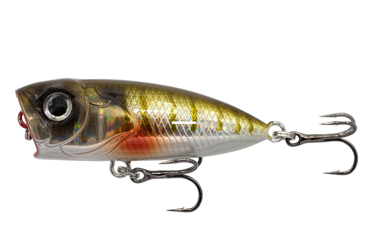 Eurotackle Z Popper 1.5 - Topwater Fishing Lure for Bass, Trout & Saltwater - Premium Popper Bait for Freshwater & Saltwater Fishing - Ideal for Morning & Evening Topwater Strikes