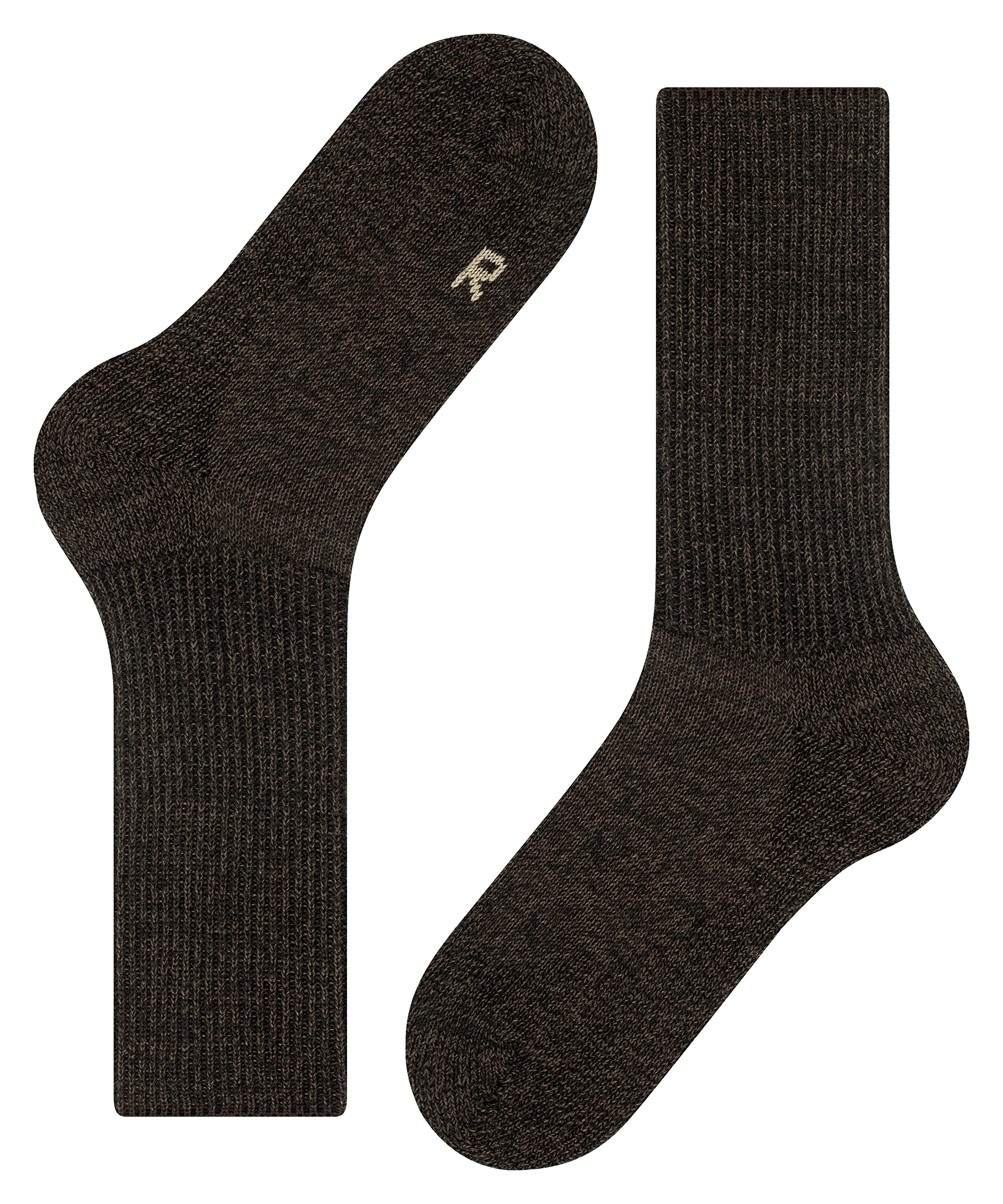 FALKE Unisex Walkie Ergo Socks - Crew Length Merino Wool Socks for Hiking & Outdoor Activities - 1 Pair - Comfortable Walking Socks for Men & Women
