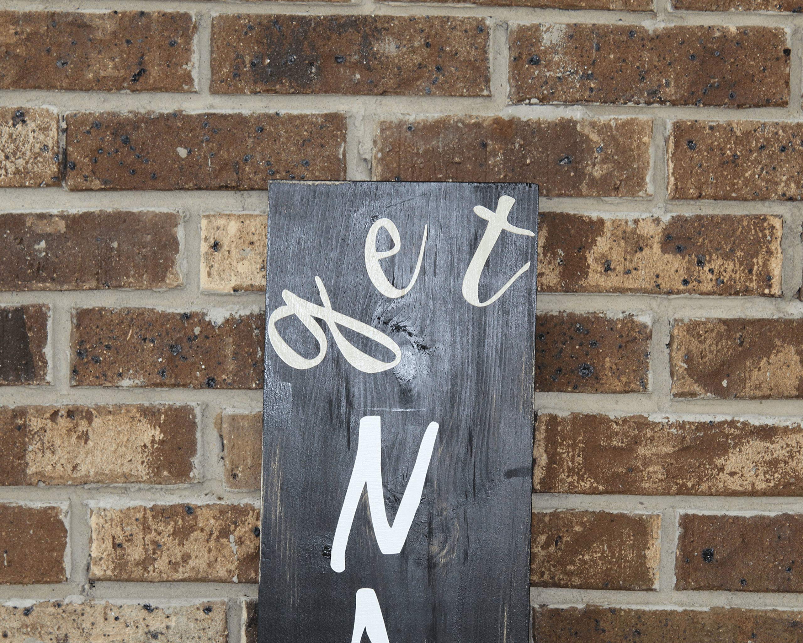 Funny 'Get Naked' Bathroom Sign - Rustic Wall Hanging with Humorous Shower Quote | Perfect for Bathroom Decor, Housewarming Gifts & Spa-Themed Rooms