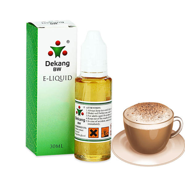 Dekang Coffee E-Liquid for Vape - 30ml & 50ml Bottle - Rich Coffee Flavor Vape Juice for E-Cigarettes - Perfect for Morning Vaping & Relaxation