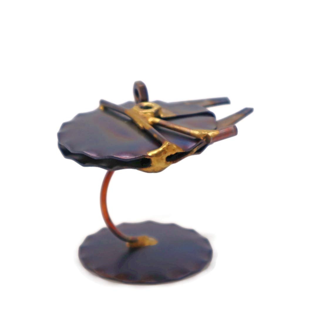 Millennium Falcon Collectible Handmade Metal Art Figurine - Star Wars Desk Decor, Office Trophy, Unique Boss Gift, Home & Office Décor, Aircraft Model for Display & Collection | Perfect for Star Wars Fans, Movie Lovers & Sci-Fi Enthusiasts