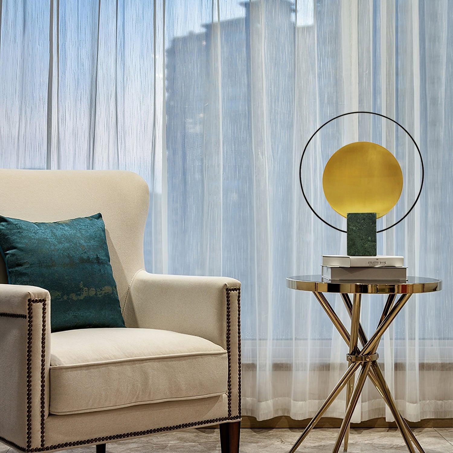 Amos Camden Table Lamp - Modern LED Bedside Lamp with USB Port & Touch Control for Bedroom, Living Room, Office - Warm White & Cool White Light Options
