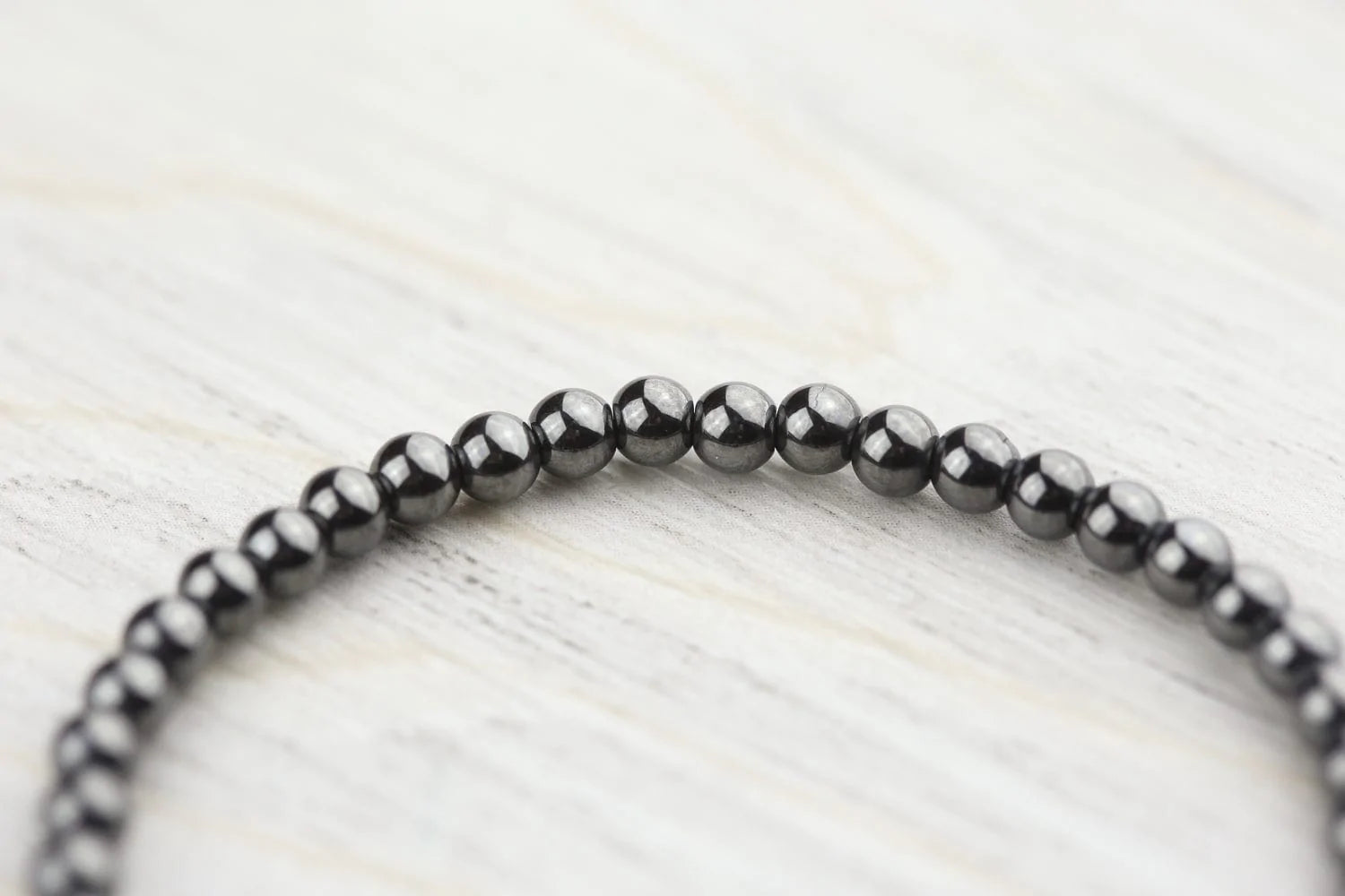 Hematite & Obsidian Lunar Bracelet for Women - Healing Crystal Energy Bracelet for Protection, Balance & Positive Vibes | Perfect for Meditation, Yoga & Spiritual Healing